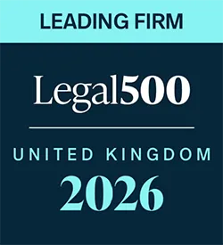 Excello Law Legal 500 logo